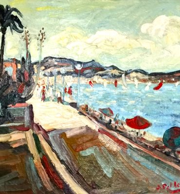 1986 HSP Les Lecques 54x45cm