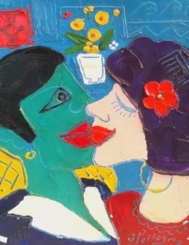 Jacques Pellegrin peintre aix couteau