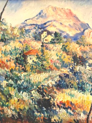 Jacques Pellegrin peintre aix sainte victoire
